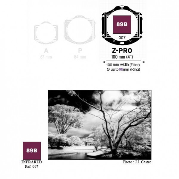 Светофильтр Cokin Infrared 720 (89B)